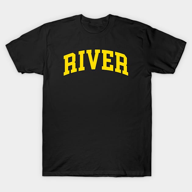 River T-Shirt by monkeyflip